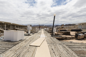 Lake Mead Drought Damage