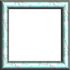 Picture frame generated isolated texture
