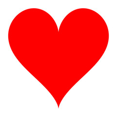 Heart shape template