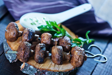 fried mushrooms