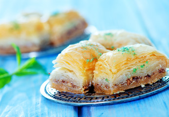 Baklava, Turkish dessert