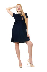 Fototapeta premium Clothes for pregnant women isolated on white