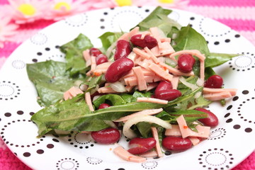 Löwenzahnsalat