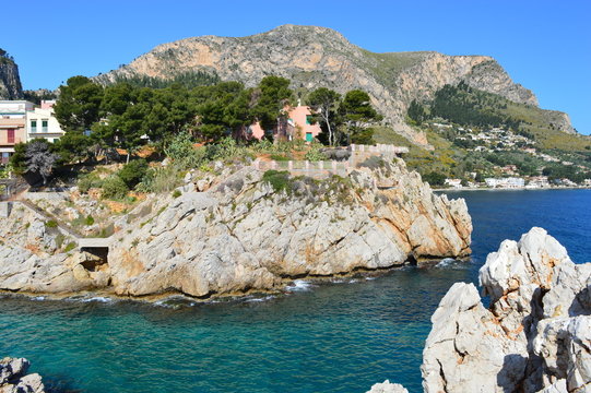 Petit village de p&ecirc;cheurs, Solanto, Sicile