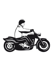 Fototapeta na wymiar Motorcycle cool driving freedom