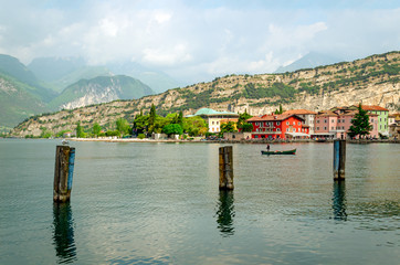 Lake Garda, Town of Torbole (Trentino, Italy)