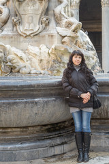 Girl in Pantheon