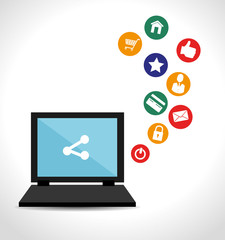 Social media design.