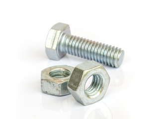 Bolt and nut.