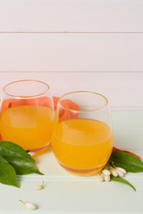 Freshly squeezed orange juice