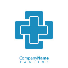 Medical logo icon vector