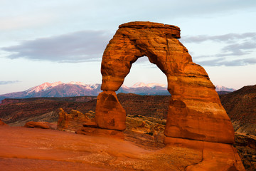 Delicate Arch in Arches National Park, Utah