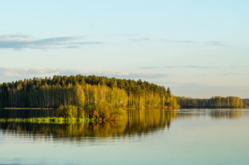 Рефтинское водохранилище, Урал, Россия