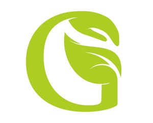 green leaf letter G care 