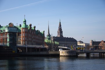 Obraz premium canals of Copenhagen