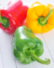 color sweet pepper
