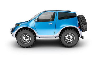 Offroad car concept. My own design.