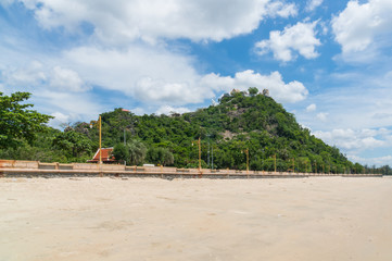 Khao Chong Krachok background, Prachuap Khiri Khan province in Southern Thailand