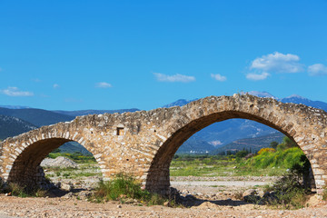 Fototapeta na wymiar Bridge in Greece