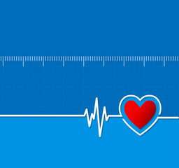 Cardiograms. Medical heart rhythm.Heart beat.Cardiology backgrou