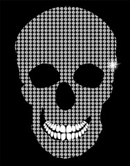 Skull Sign Vector Illustration