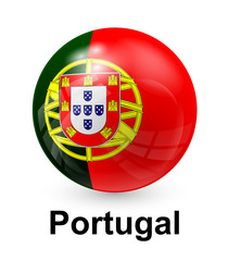 Obraz premium portugal state flag