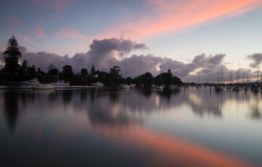 Autimn sunrise in Pakuranga