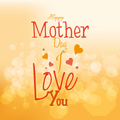 Fototapeta premium Happy mother's day