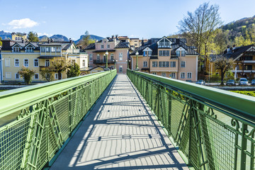 old bridge at Traun river - Bad Ischl