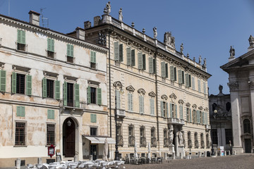 Fototapeta na wymiar Mantua, Italy, Sordello Square