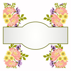 Invination flower card