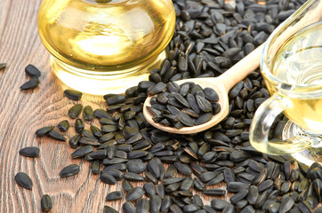 sunflower seeds and oill