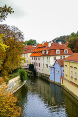 Fototapeta na wymiar Watermill in Prague