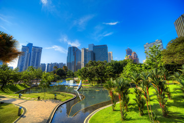 KLCC park  in Kuala Lumpur