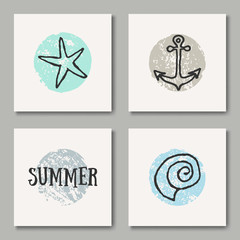 Summer Design Cards Collection