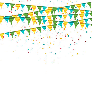 Abstract Happy Birthday Background 