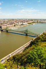 Obraz premium Liberty Bridge in Budapest