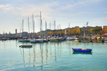 Fototapeta na wymiar Panoramic view of Bari. Puglia. Italy. 