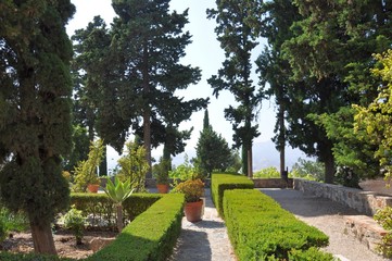 Gibralfaro Castle in M&aacute;laga