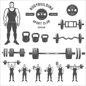 Equipment for bodybuilding and exercise.