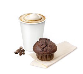 coffee cup with coffee