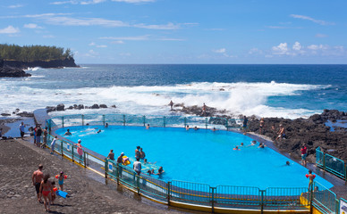 piscine du Baril, Puits aux Anglais, Saint-Philippe, Réunion 