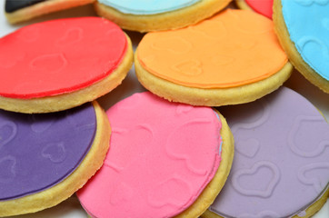 Galleta recubiertas de fondant