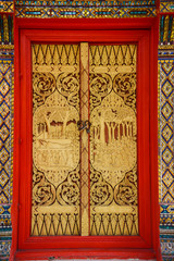 Buddhist Church Door