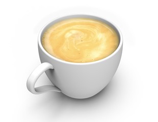 coffee cup with coffee