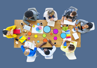 Meeting Corporate Connection Designer Creativity Concept