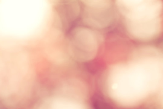 Abstract blur sweet color bokeh lighting as background