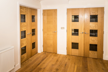 Oak doors and floors