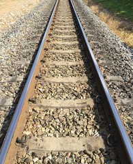 Naklejka premium simple railway it is