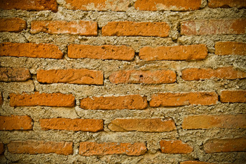 brick wall for background